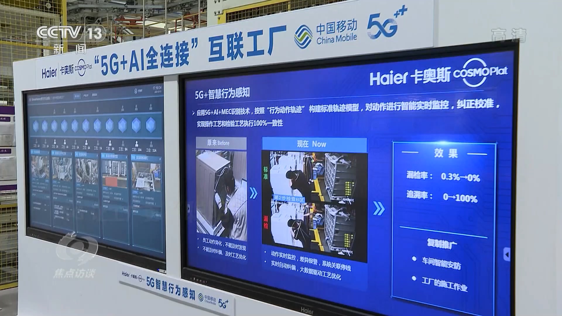 焦點訪談丨新科技 新基建 5G:賦能千行百業 網絡技術服務